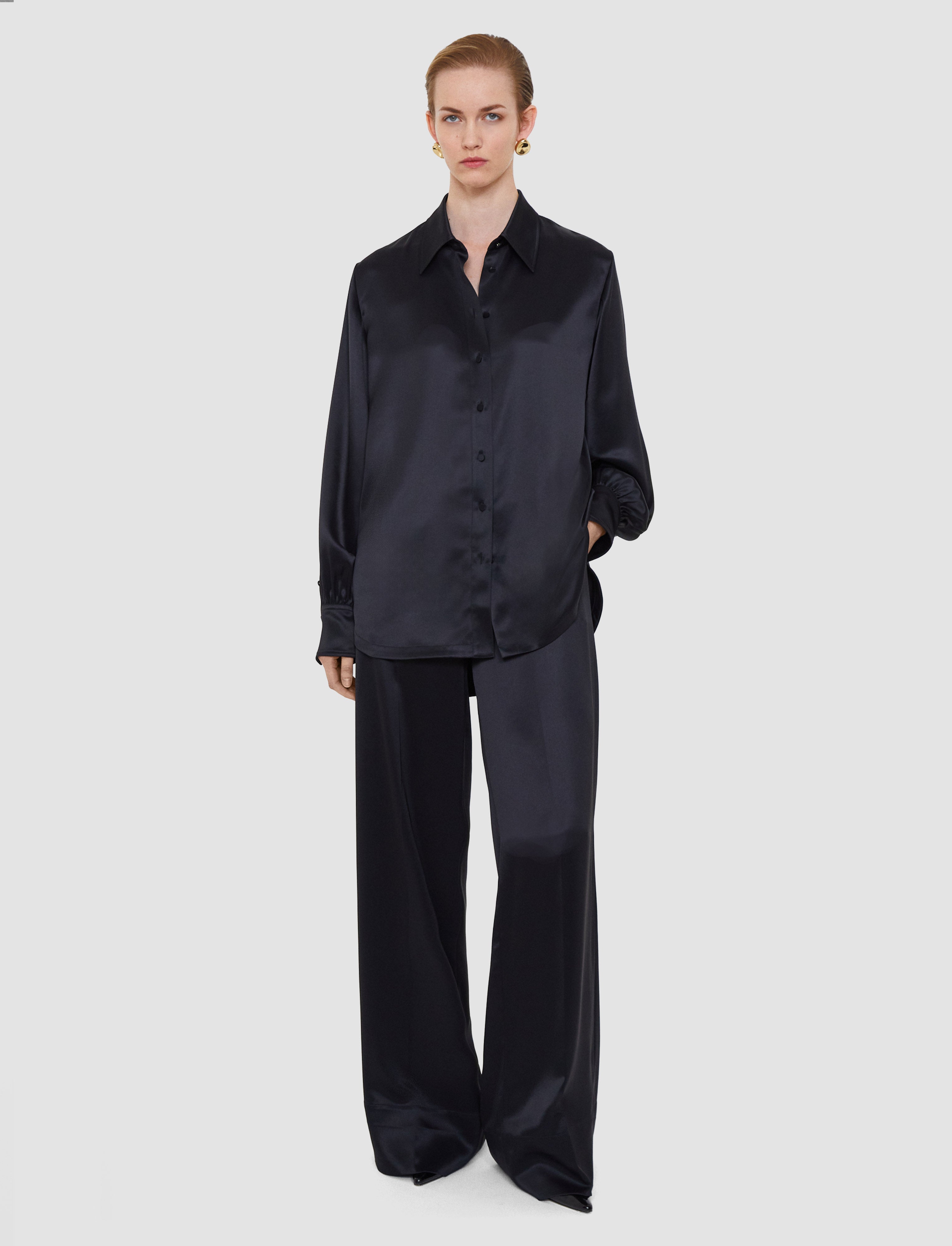 Dieu Double Satin Blouse