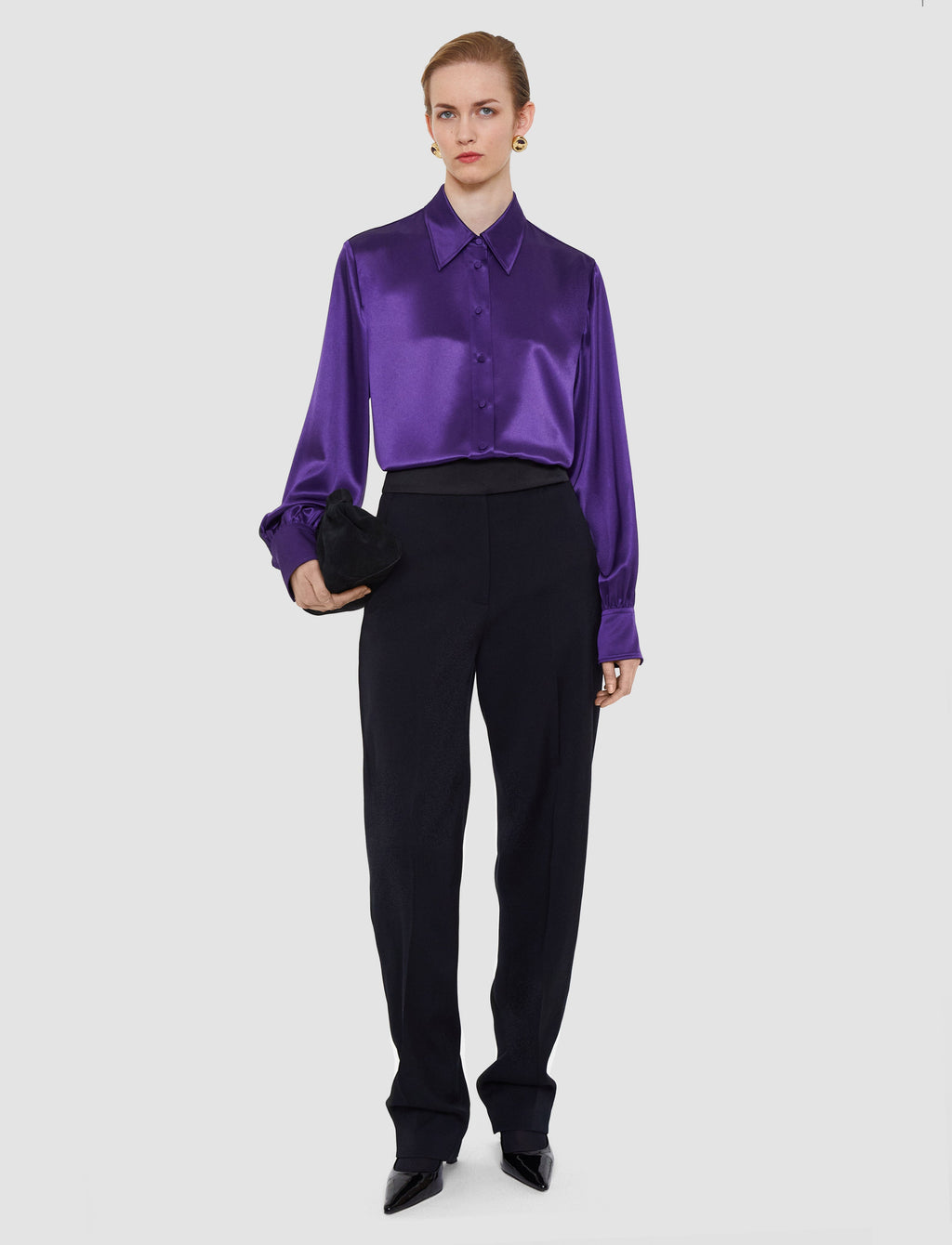 Dieu Double Satin Blouse