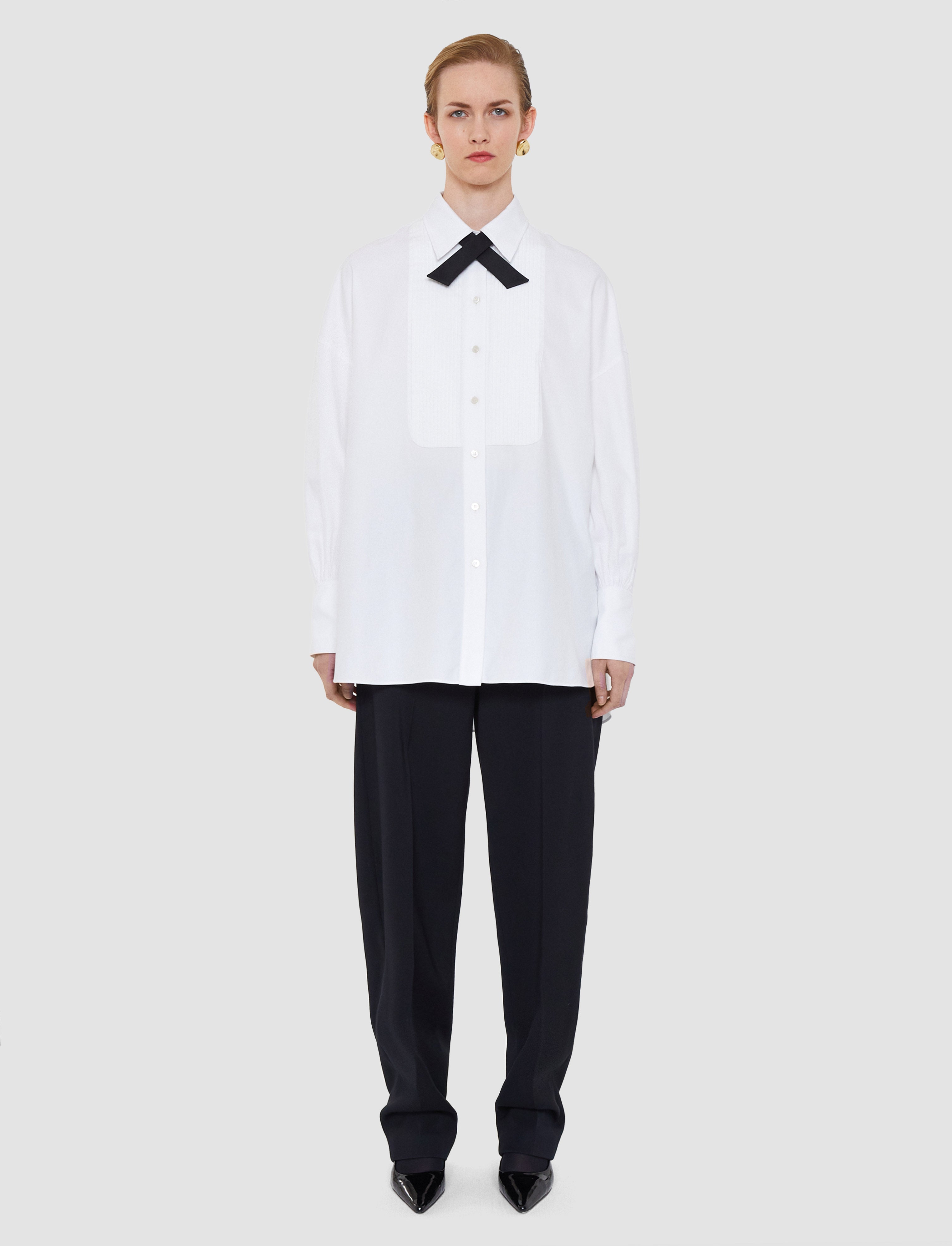 Ferrus Tuxedo Cotton Shirt