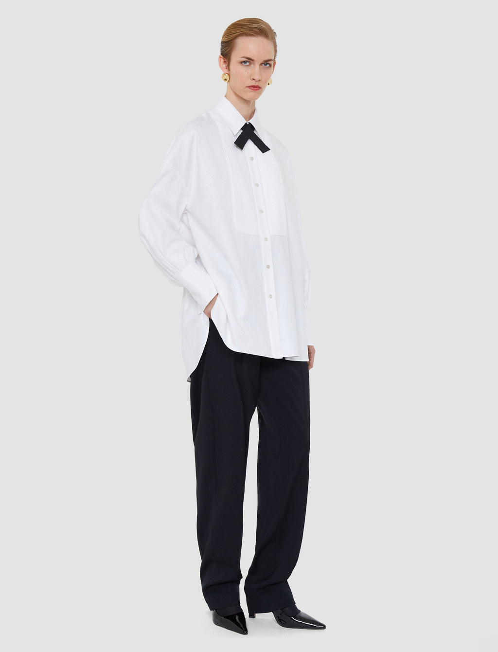 Ferrus Tuxedo Cotton Shirt