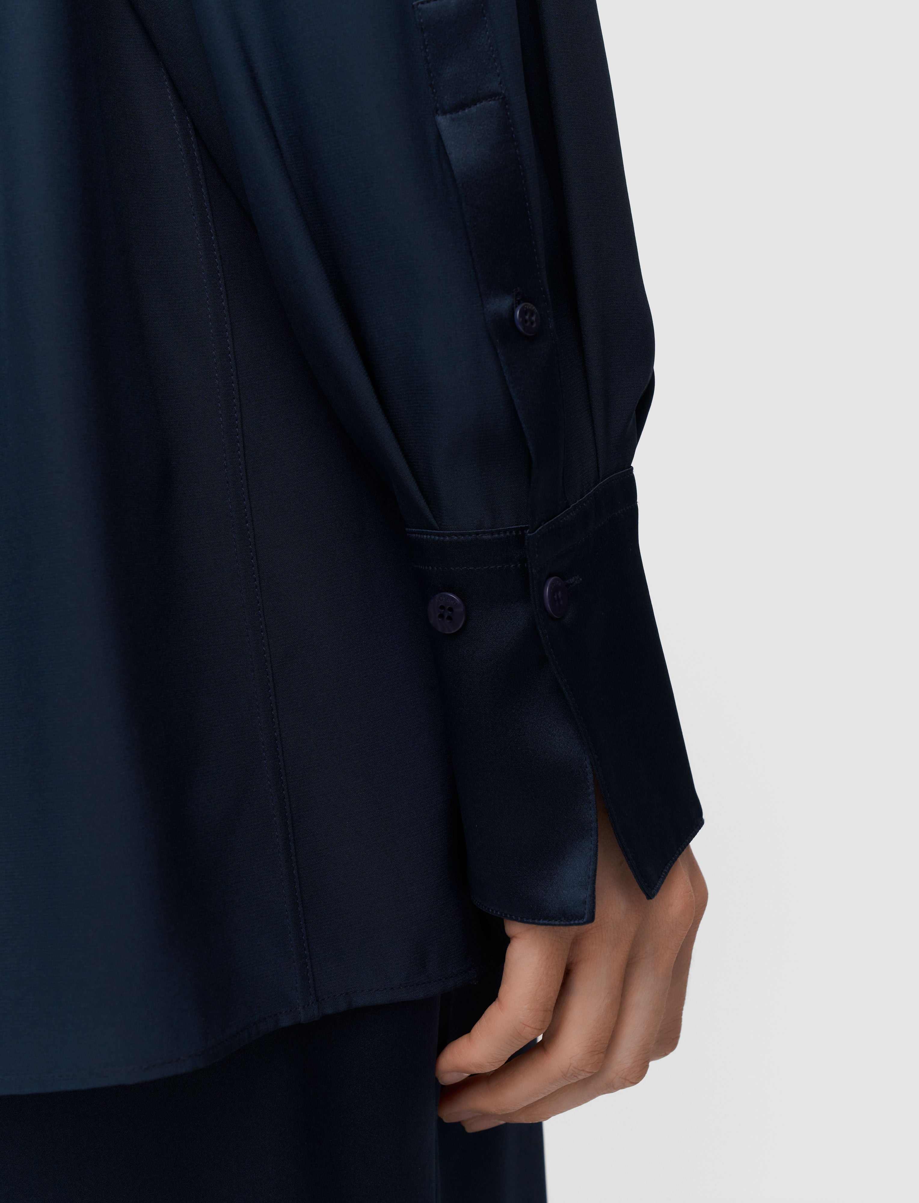 Childs Silk Satin Blouse