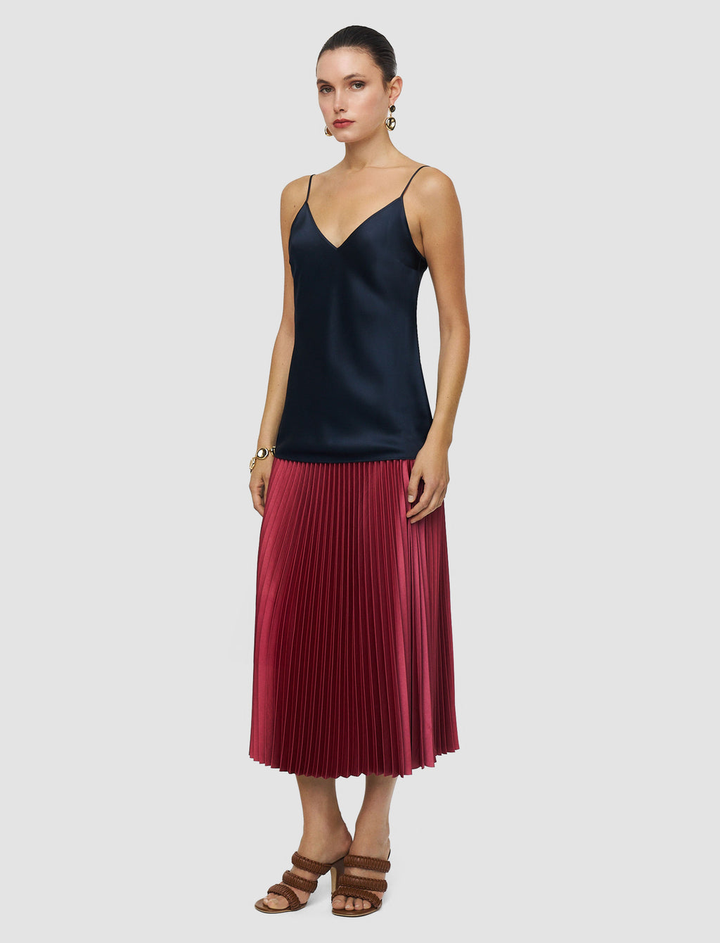 Clea Silk Satin Camisole