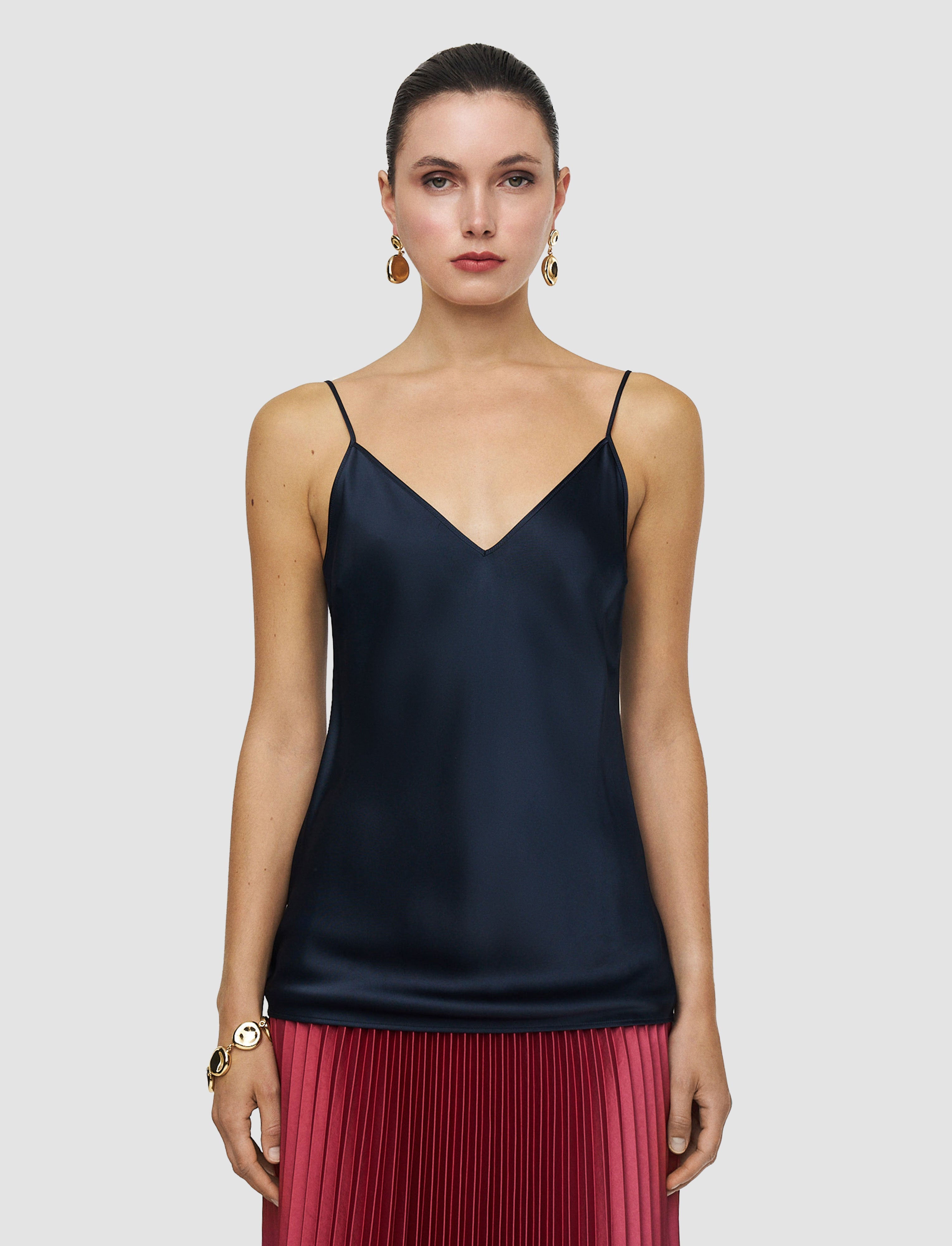 Clea Silk Satin Camisole