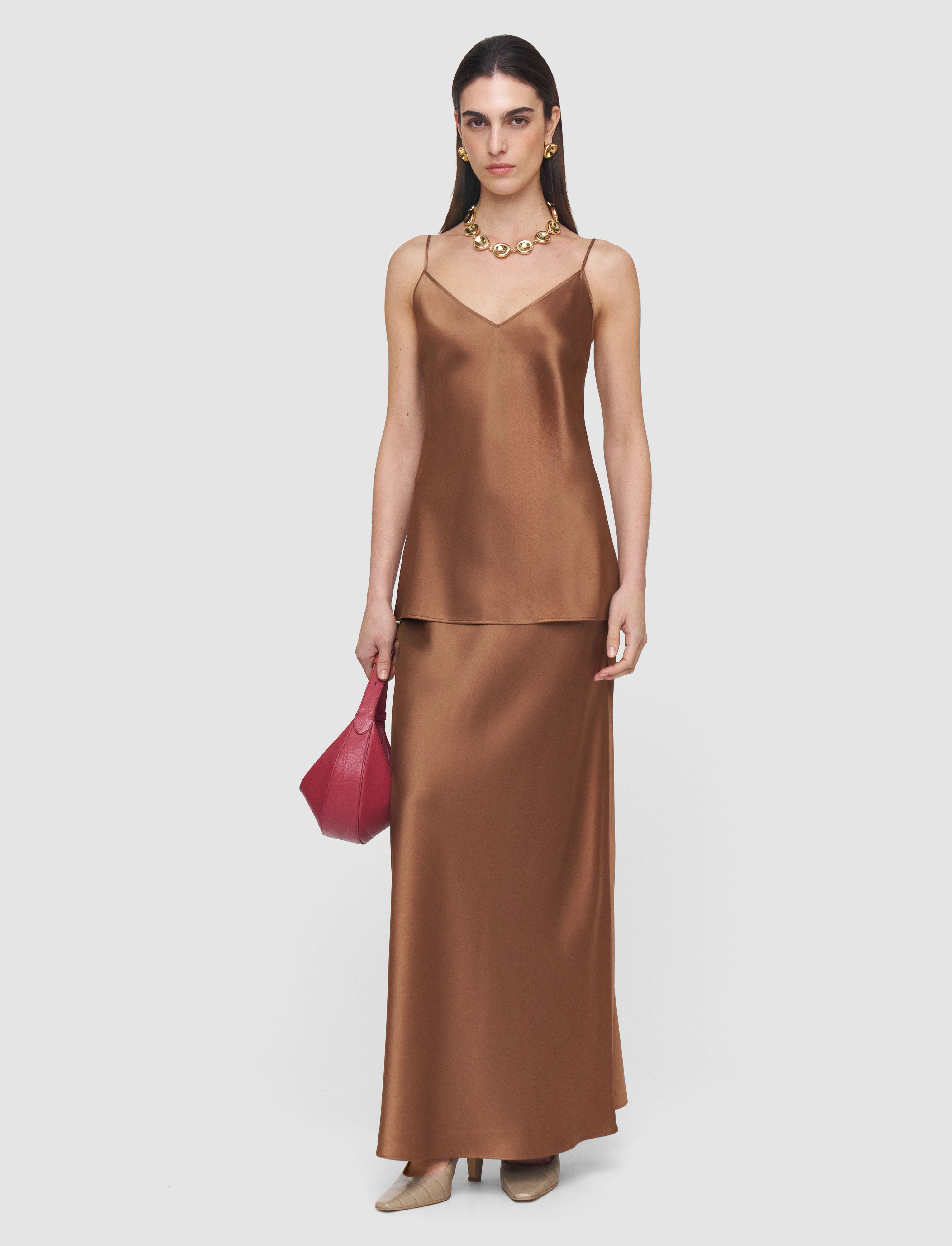Clea Silk Satin Camisole