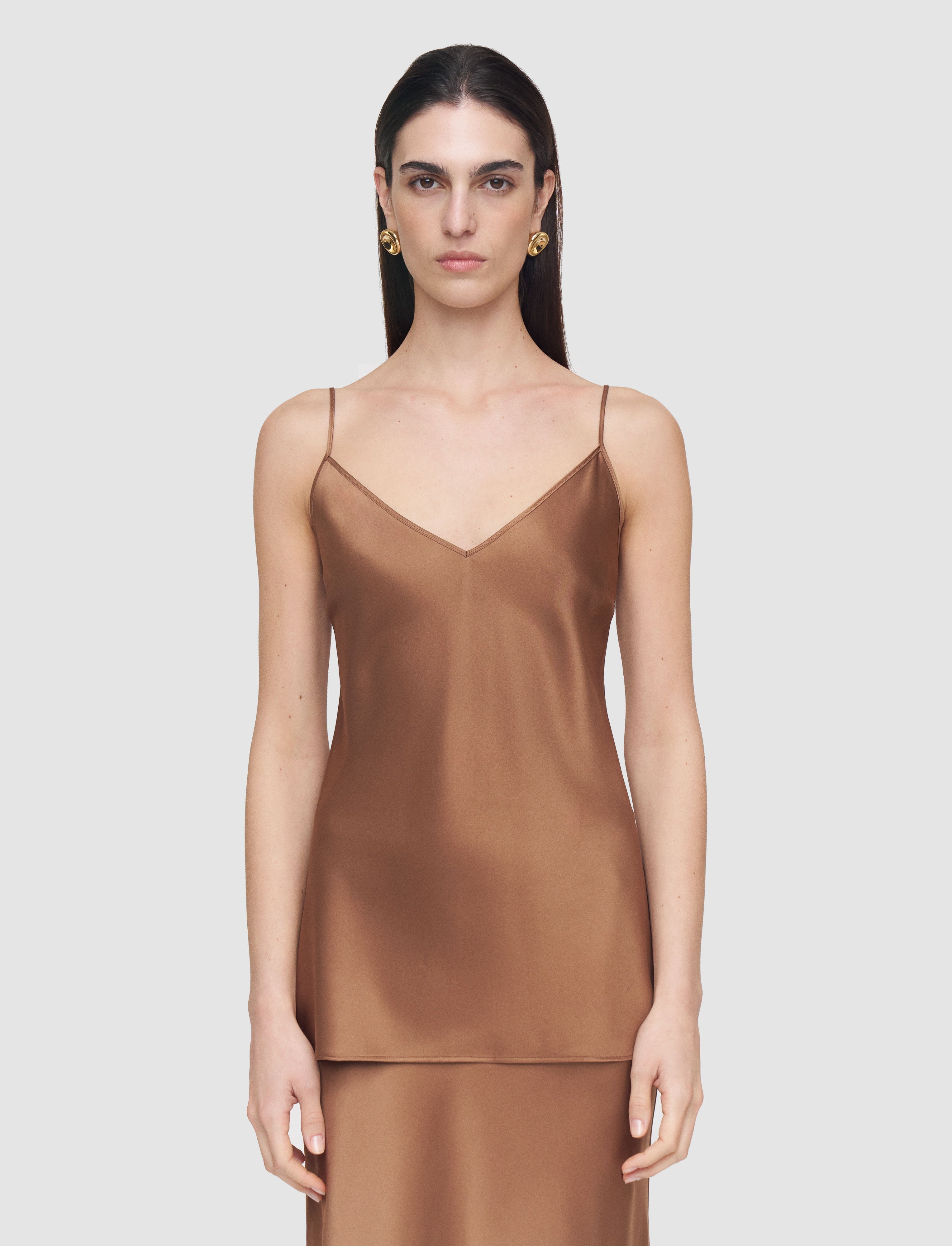 Clea Silk Satin Camisole
