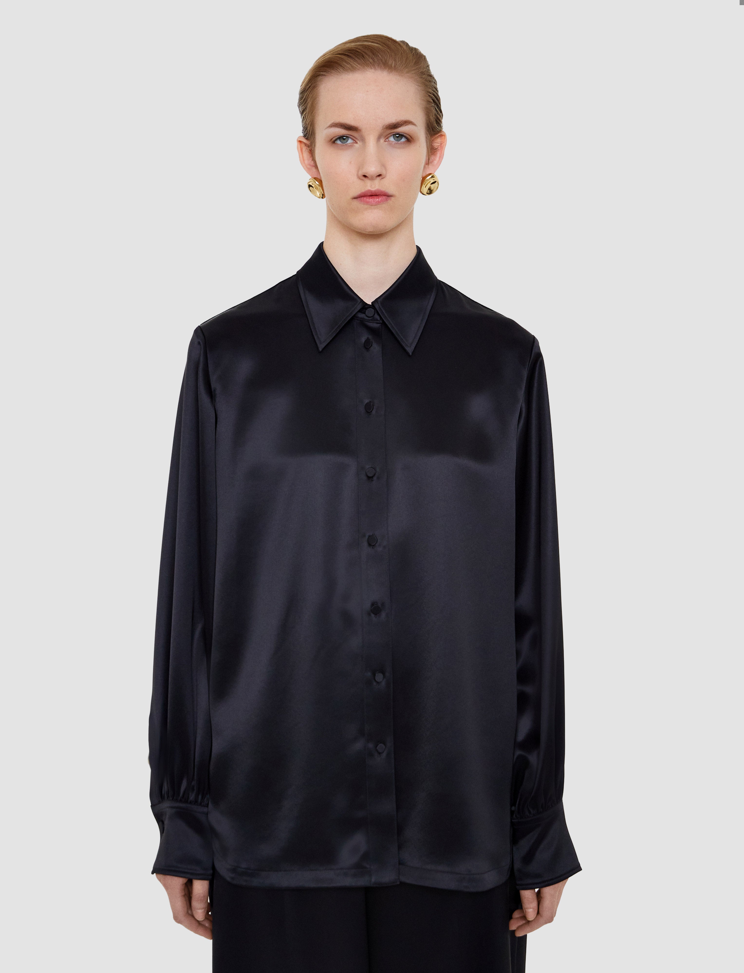 Dieu Double Satin Blouse