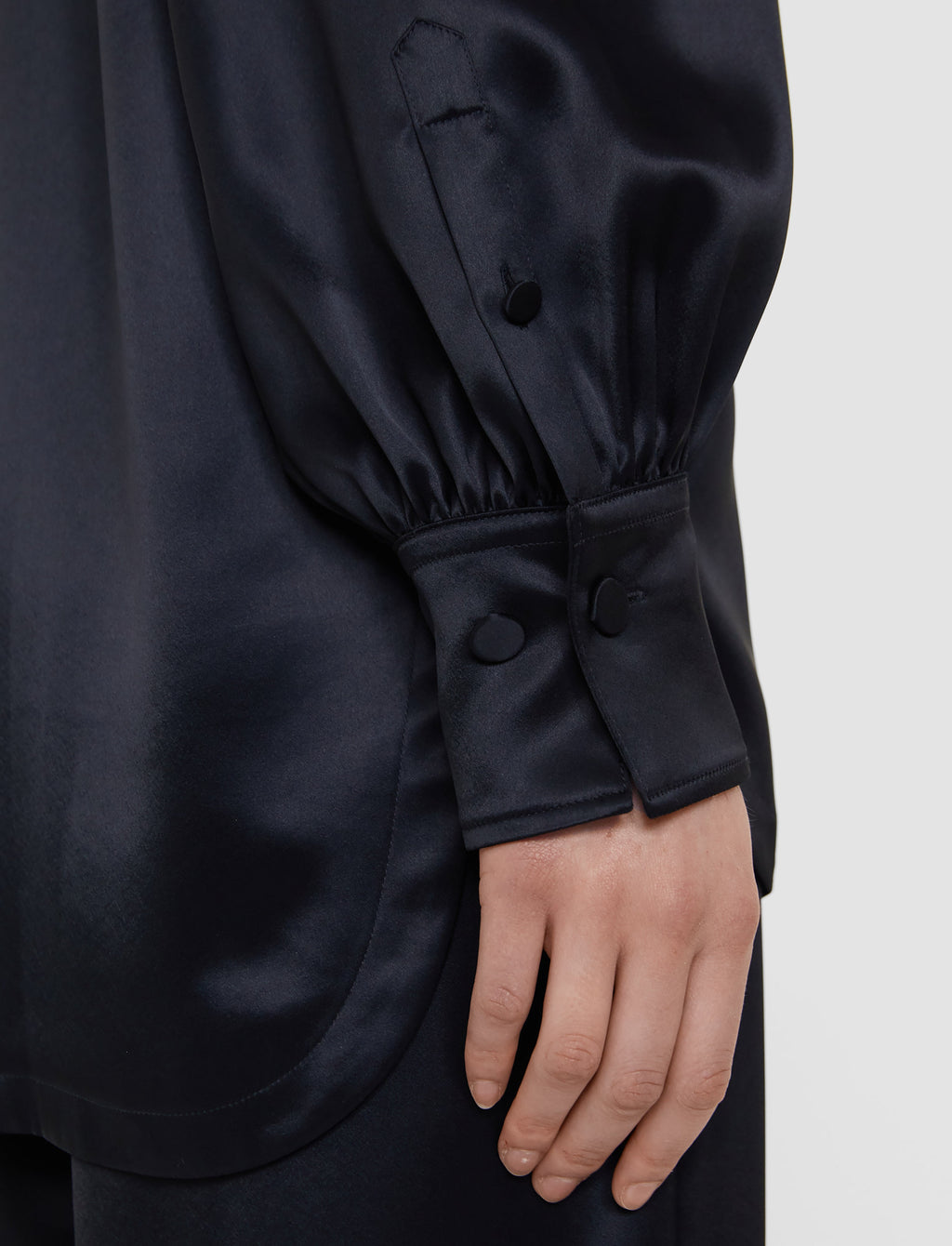 Dieu Double Satin Blouse