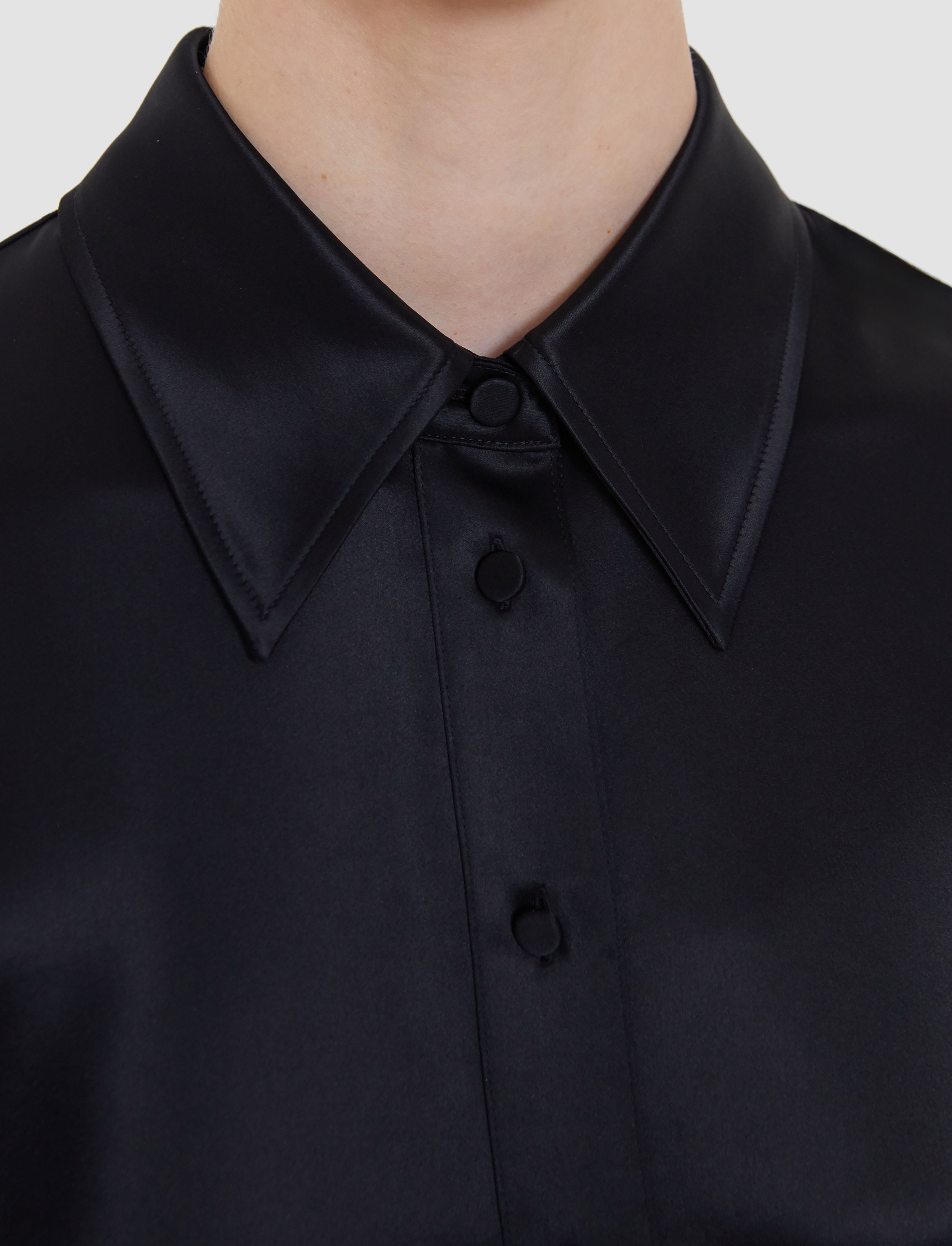 Dieu Double Satin Blouse