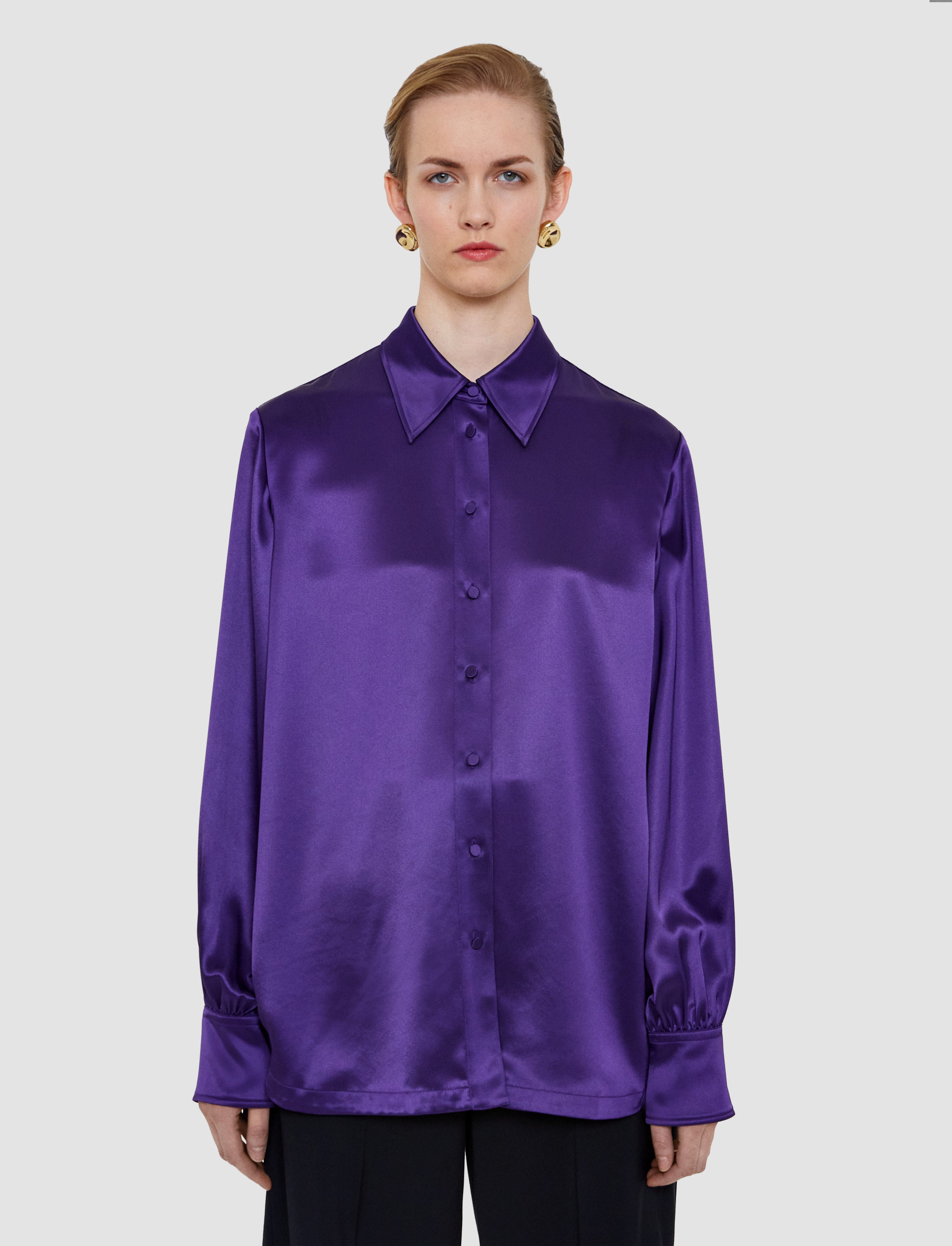 Dieu Double Satin Blouse