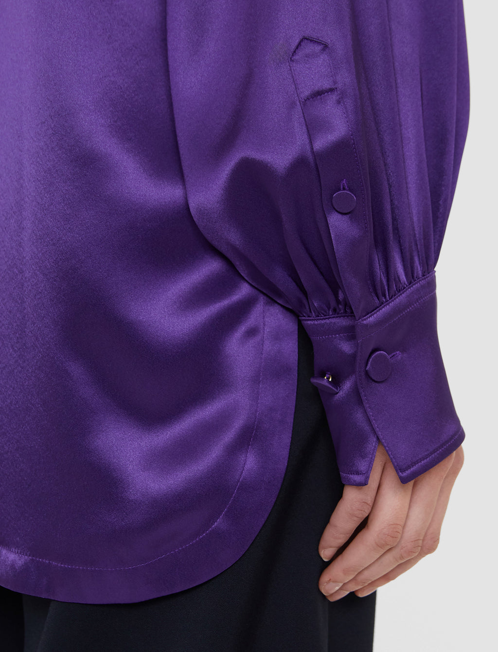 Dieu Double Satin Blouse