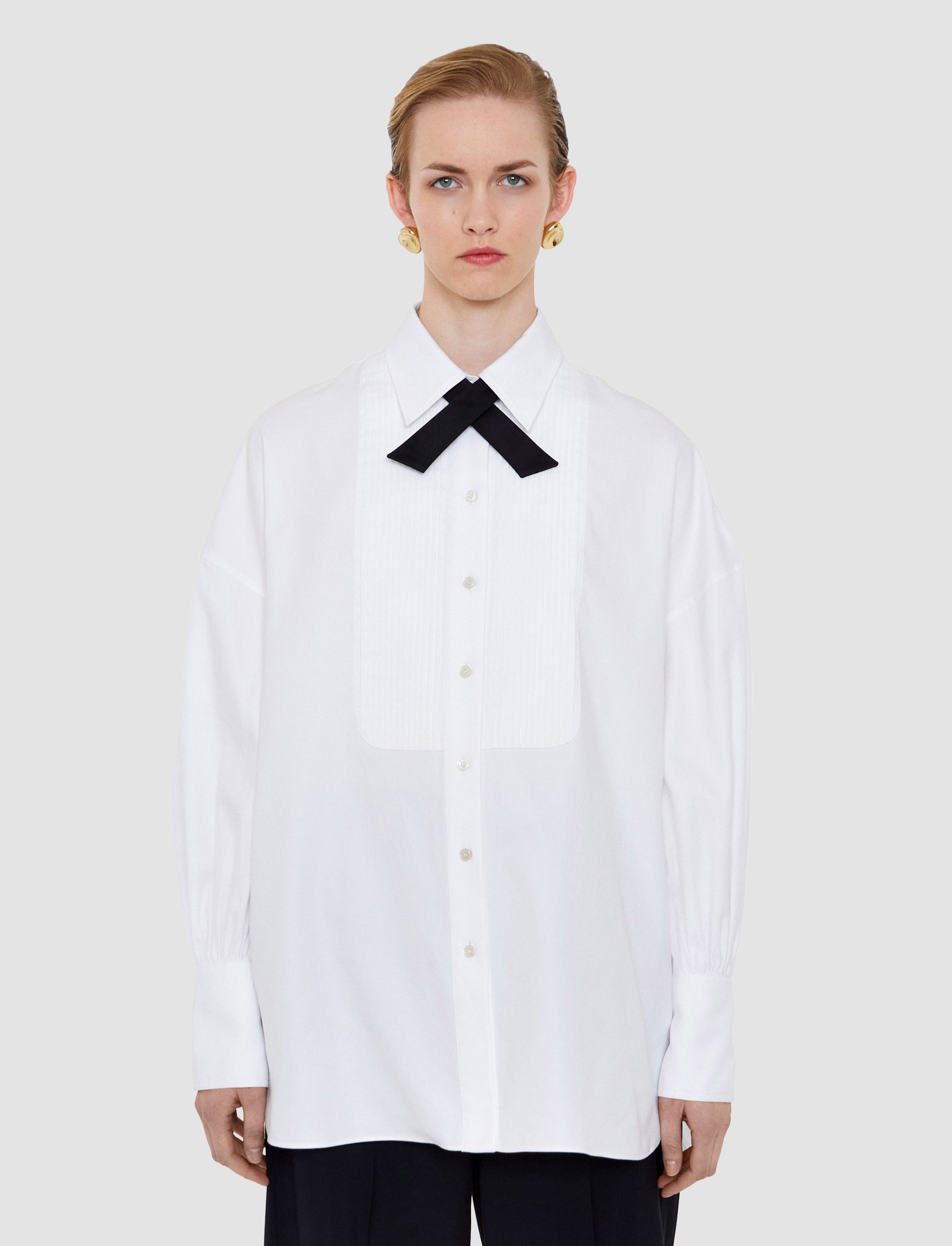 Ferrus Tuxedo Cotton Shirt
