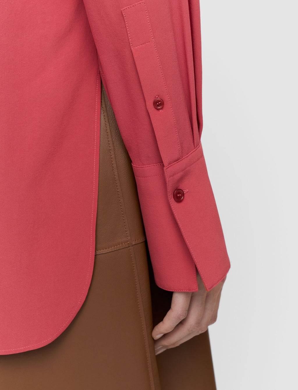Joe Crepe de Chine Silk Blouse