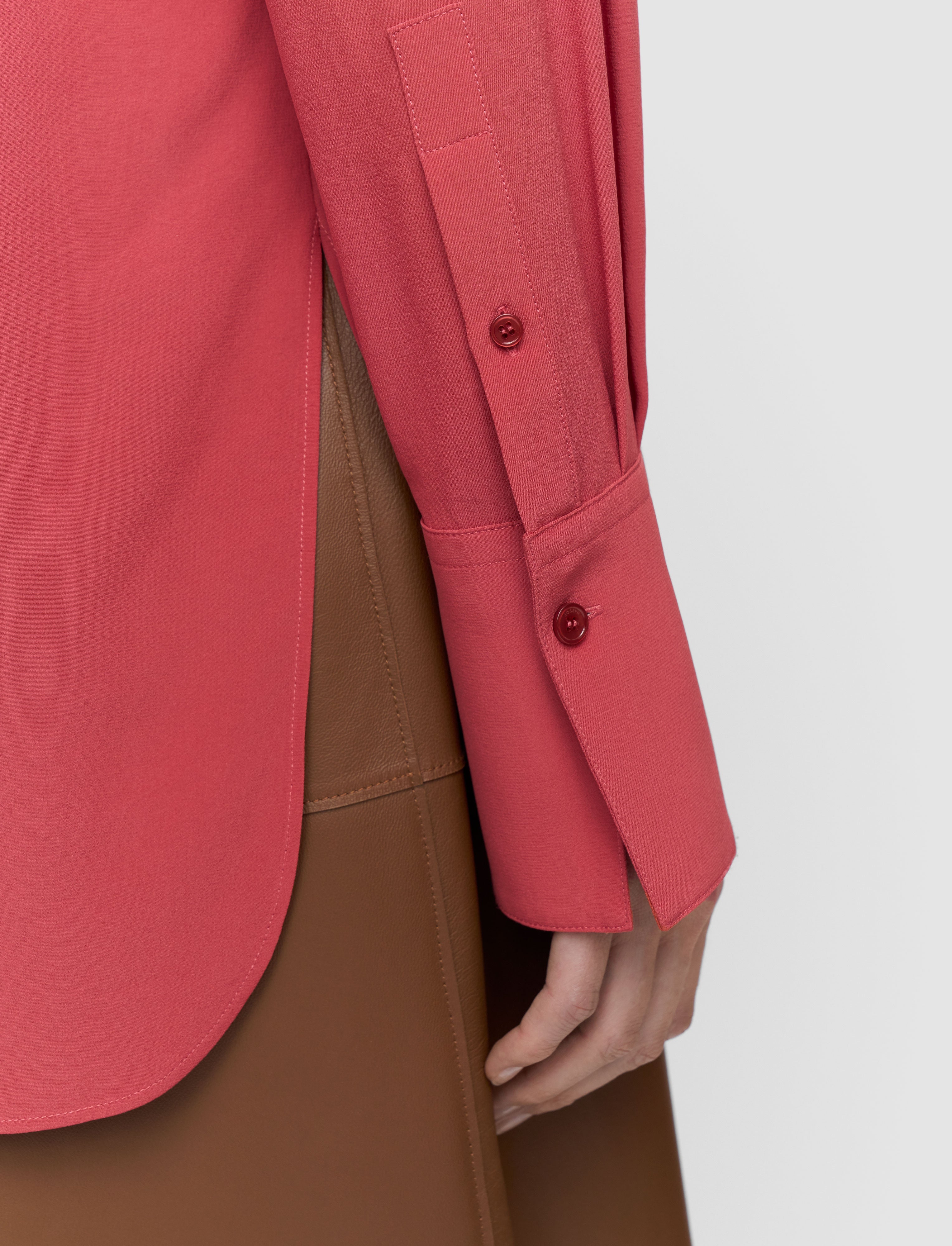 Joe Crepe de Chine Silk Blouse